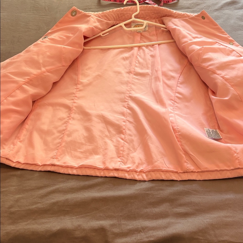Talbots Light Pink Quilted Jacket - Picture 8 of 11